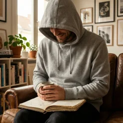 Henbury H841 - Sweat-shirt à capuche écoresponsable unisexe