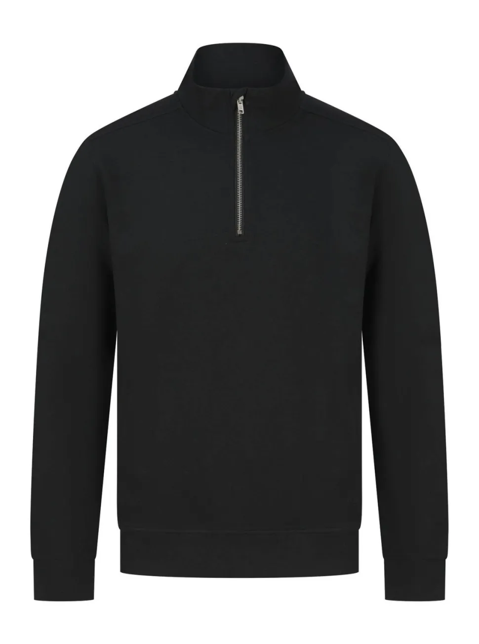 Henbury H842 - Sweat-shirt col zippé unisexe