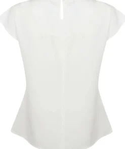Henbury H597 - Top col plissé femme