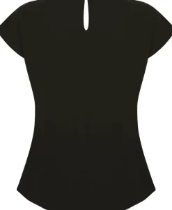 Henbury H597 - Top col plissé femme