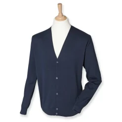 Henbury HB722 - Cardigan à boutons en V Homme