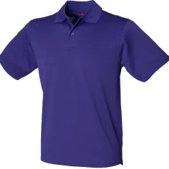 Henbury HB475 - Polo Homme Performance CoolPlus®