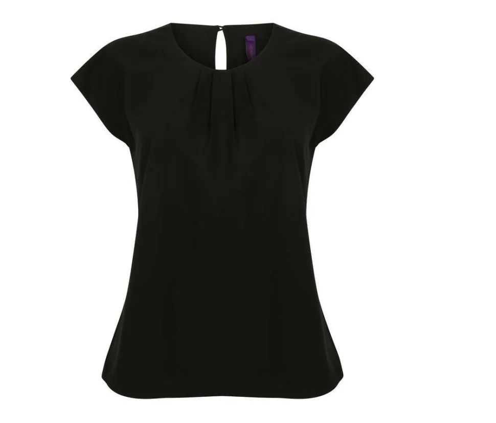 HENBURY HY597 - Blouse Femme Anti-Froissement et Respirante