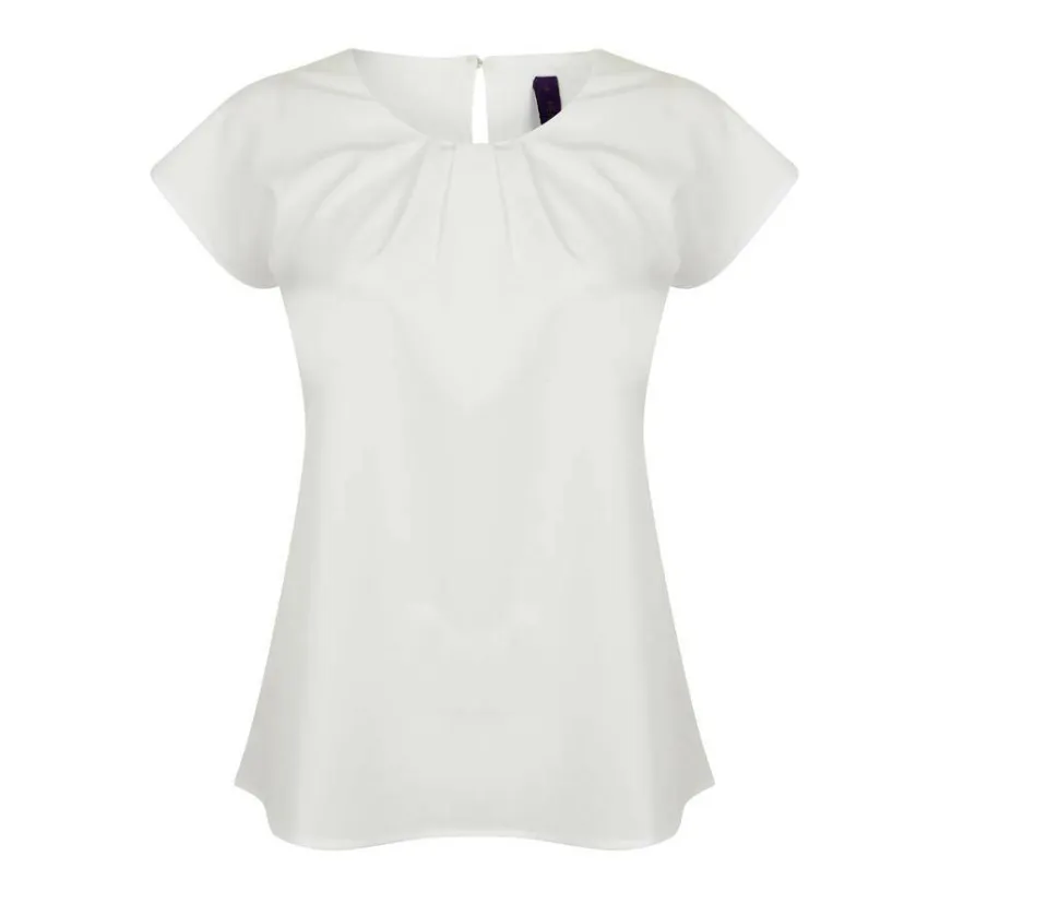 HENBURY HY597 - Blouse Femme Anti-Froissement et Respirante