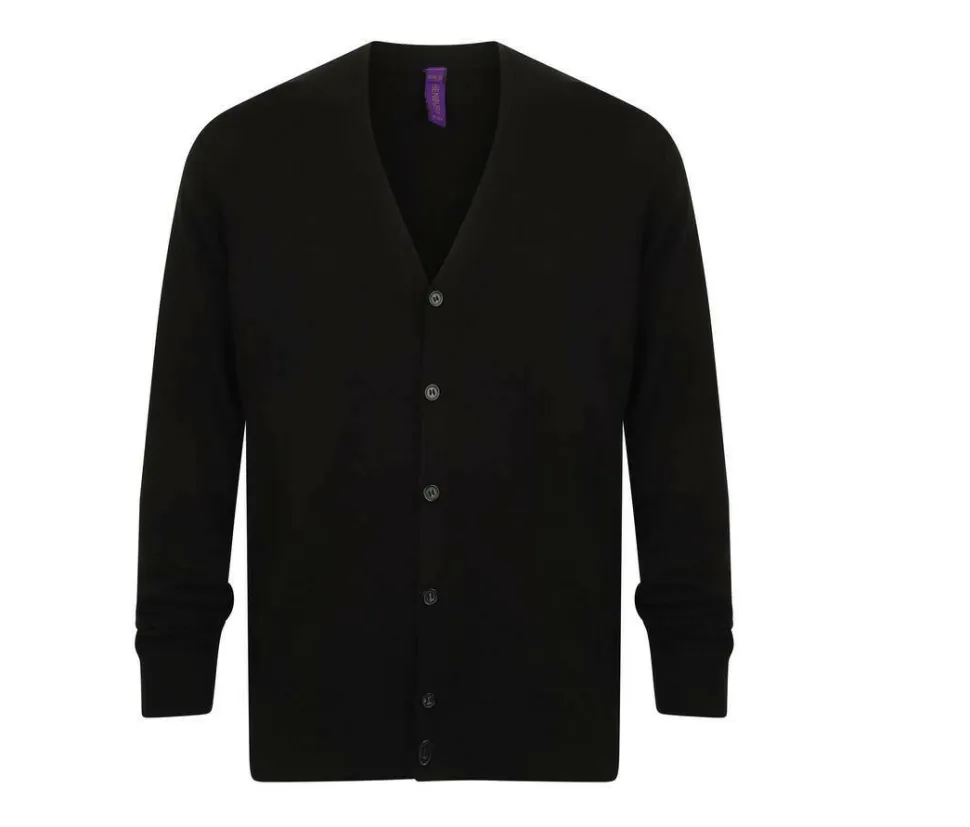 Henbury HY722 - Cardigan Élégant pour Hommes Henbury HY722