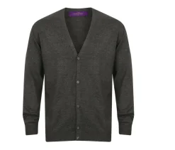 Henbury HY722 - Cardigan Élégant pour Hommes Henbury HY722