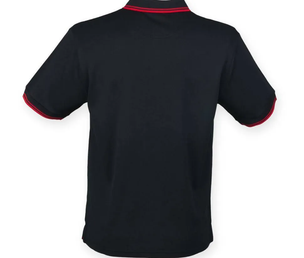 HENBURY HY482 - Polo col et manches contrastés