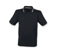 HENBURY HY482 - Polo col et manches contrastés