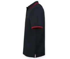 HENBURY HY482 - Polo col et manches contrastés