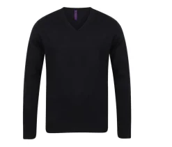 HENBURY HY720 - Pull Col V Élégant pour Homme Henbury