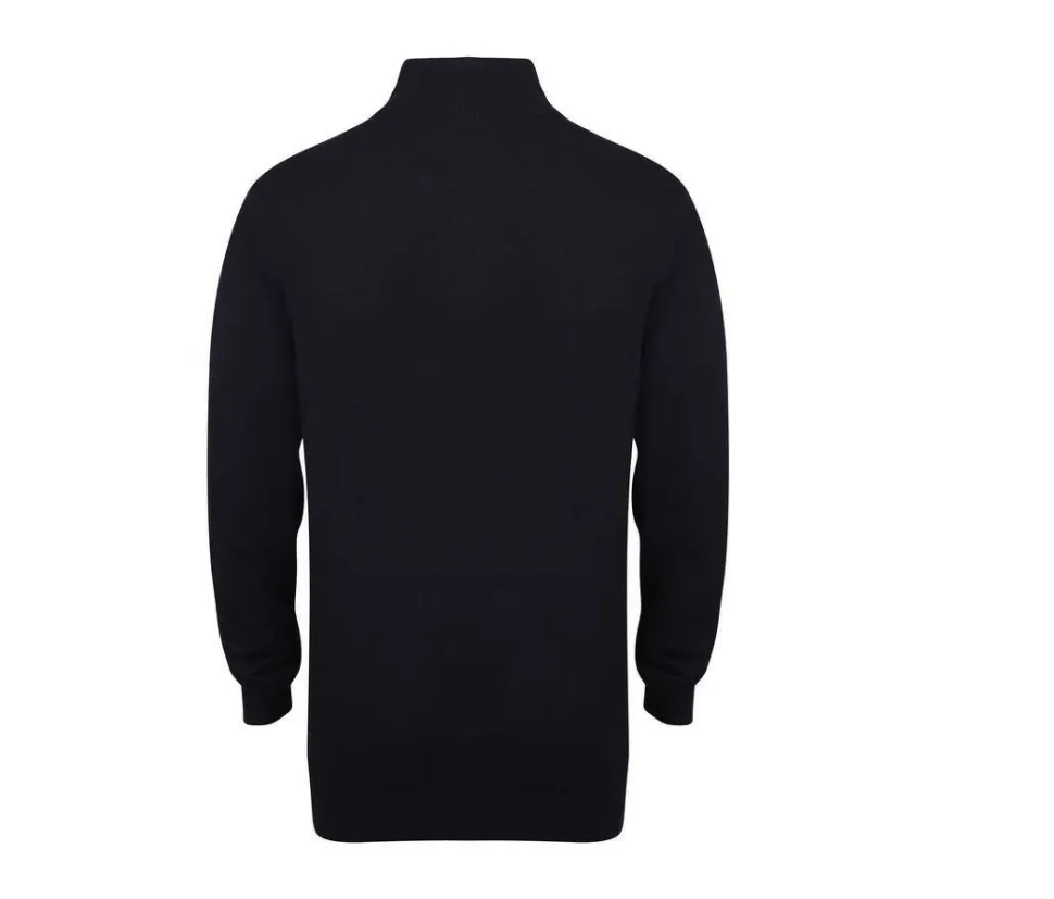 HENBURY HY729 - Pull Col Zippé Élégance et Confort
