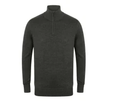 HENBURY HY729 - Pull Col Zippé Élégance et Confort