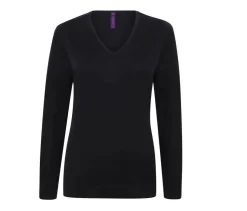 HENBURY HY721 - Pull Élégant Femme Col V Henbury Confort