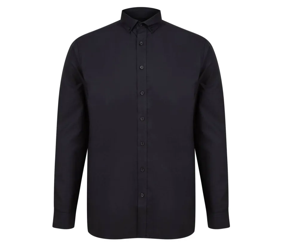 HENBURY HY512C - Chemise Oxford homme