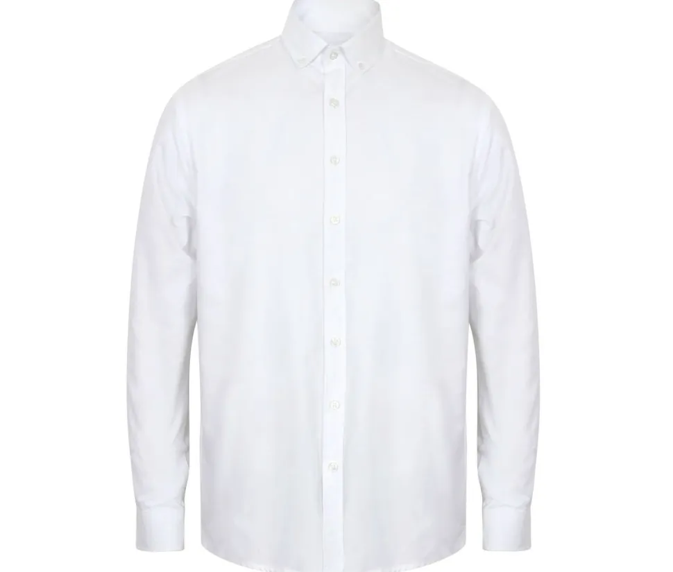 HENBURY HY512C - Chemise Oxford homme