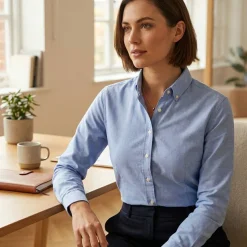 HENBURY HY513R - Chemise Oxford femme