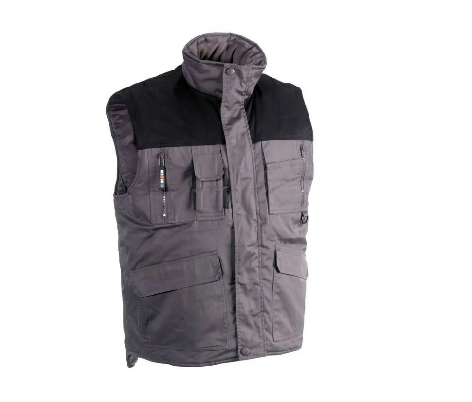 Herock HK210 - Gilet Homme Sans Manche Déperlant Multi-Poches