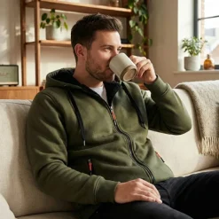HEROCK HK370 - Sweat zippé à capuche déperlant
