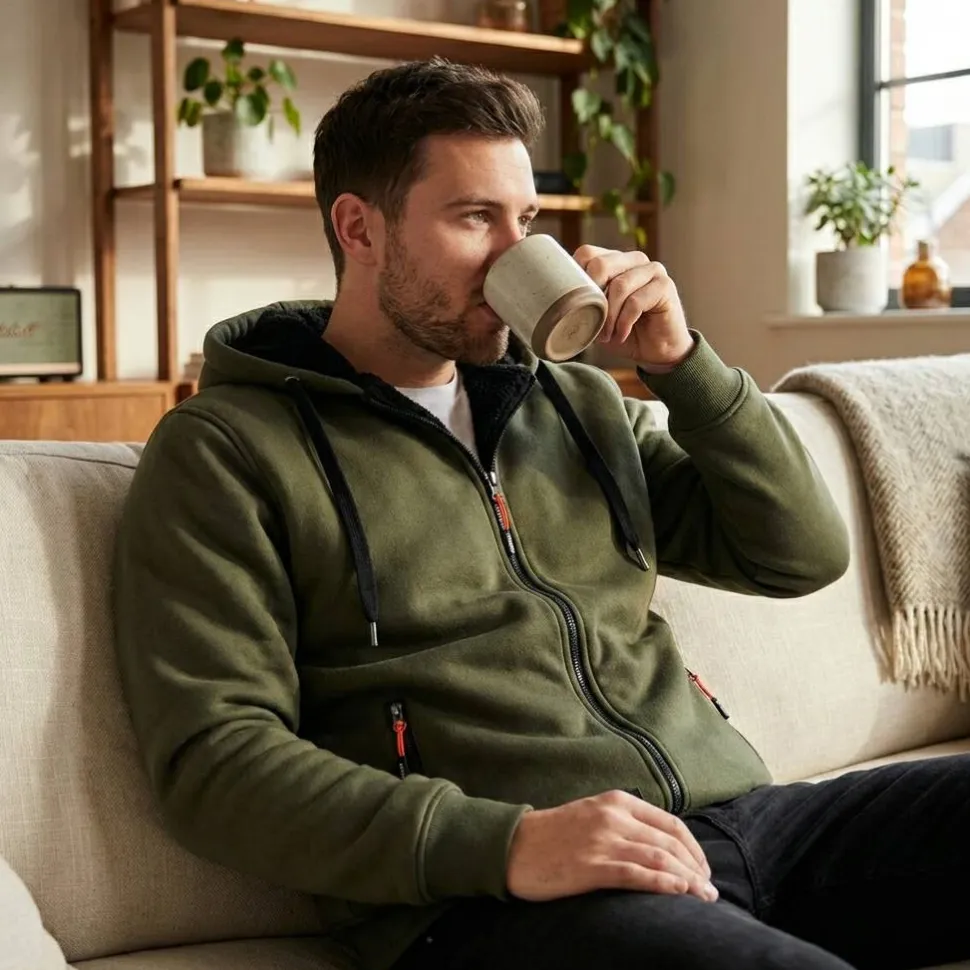 HEROCK HK370 - Sweat zippé à capuche déperlant