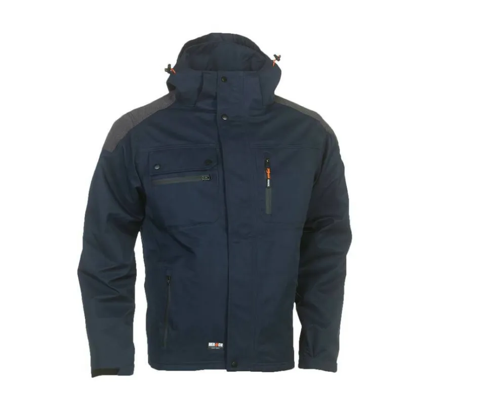 Herock HK145 - Veste de Travail Multi-Poches Respirante Imperméable