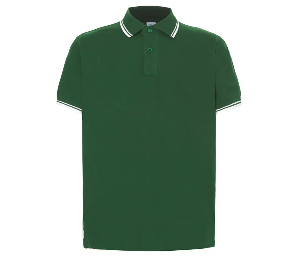 JHK JK205 - Polo homme contrasté