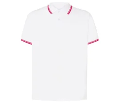 JHK JK205 - Polo homme contrasté