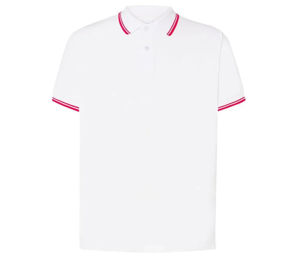 JHK JK205 - Polo homme contrasté