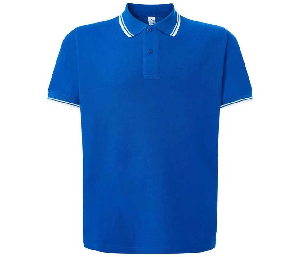 JHK JK205 - Polo homme contrasté