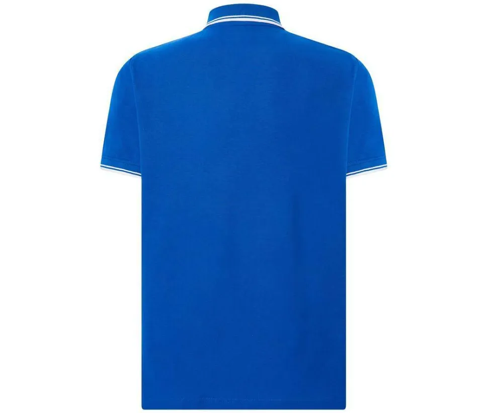 JHK JK205 - Polo homme contrasté