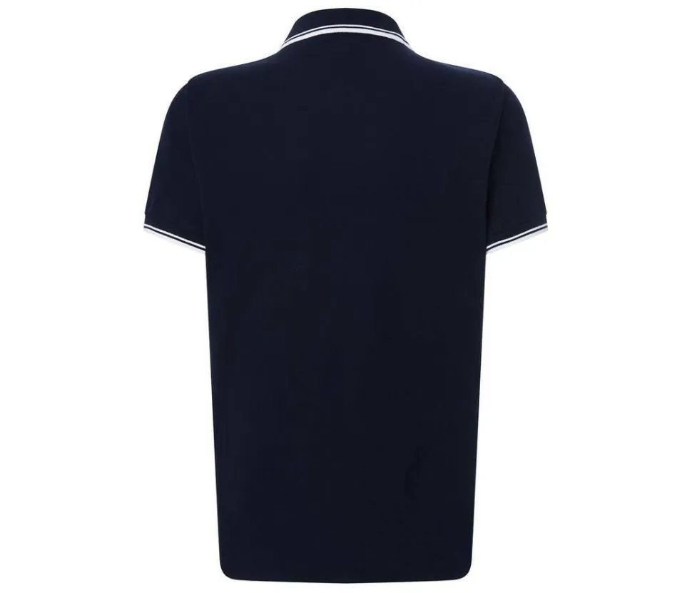 JHK JK205 - Polo homme contrasté