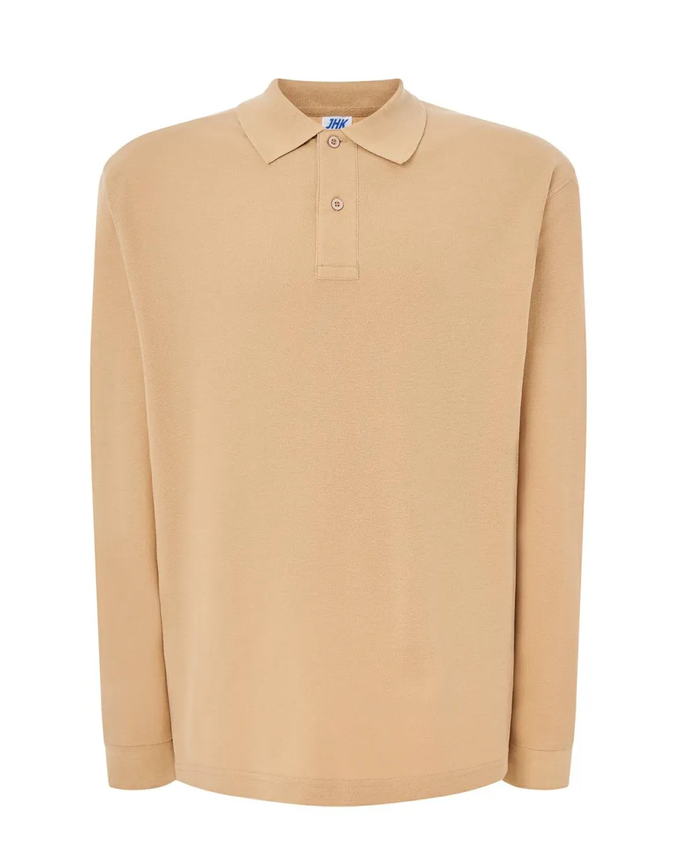 JHK JK215 - Polo manches longues homme