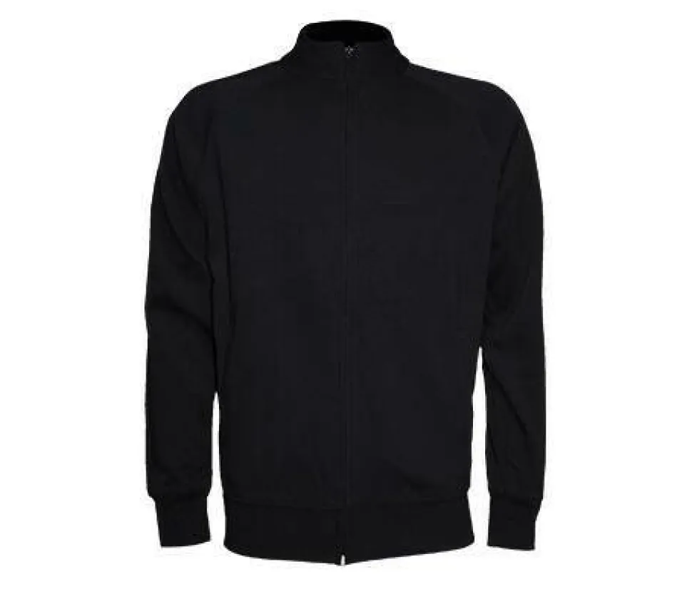 JHK JK296 - Sweat Unisexe à Grand Zip et Col Haut