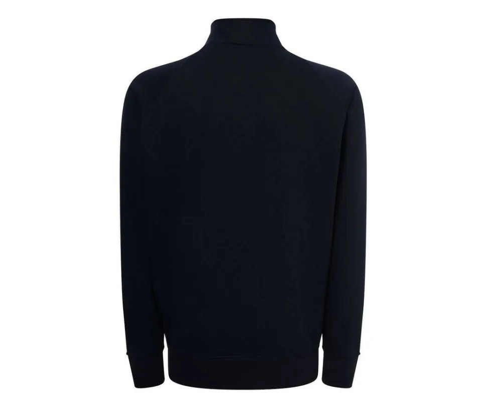 JHK JK296 - Sweat Unisexe à Grand Zip et Col Haut