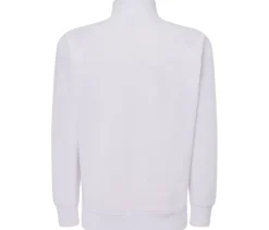 JHK JK296 - Sweat Unisexe à Grand Zip et Col Haut