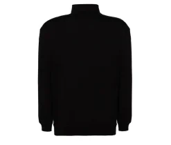 JHK JK296 - Sweat Unisexe à Grand Zip et Col Haut