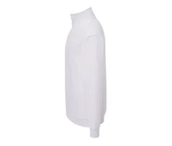 JHK JK296 - Sweat Unisexe à Grand Zip et Col Haut