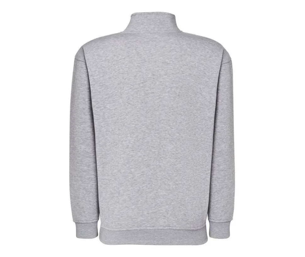 JHK JK298 - Sweatshirt à Col Zippé Confortable et Résistant