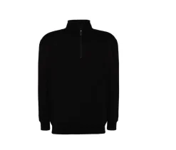 JHK JK298 - Sweatshirt à Col Zippé Confortable et Résistant