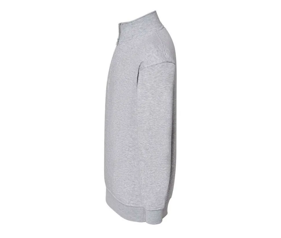JHK JK298 - Sweatshirt à Col Zippé Confortable et Résistant