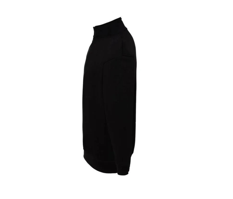 JHK JK298 - Sweatshirt à Col Zippé Confortable et Résistant