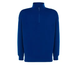 JHK JK298 - Sweatshirt à Col Zippé Confortable et Résistant