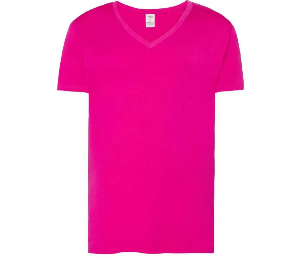 JHK JK401 - T-shirt Col V Confort Doux et Résistant
