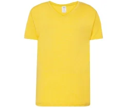 JHK JK401 - T-shirt Col V Confort Doux et Résistant