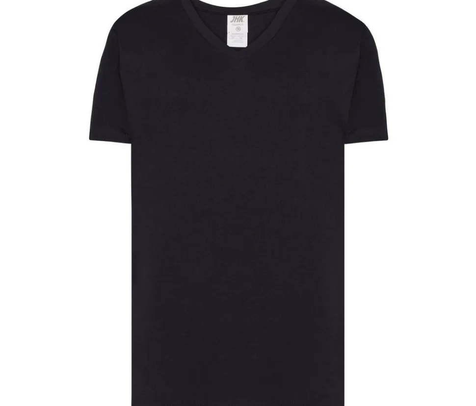 JHK JK401 - T-shirt Col V Confort Doux et Résistant