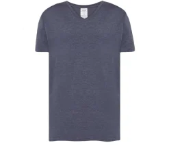 JHK JK401 - T-shirt Col V Confort Doux et Résistant