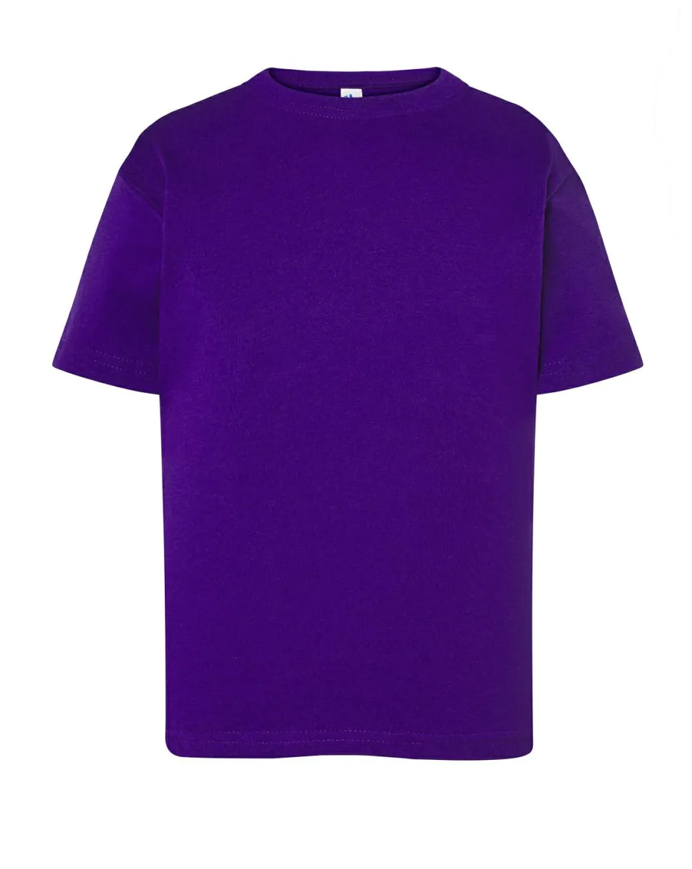 JHK JK154 - T-shirt Enfant Résistant et Confortable 155g
