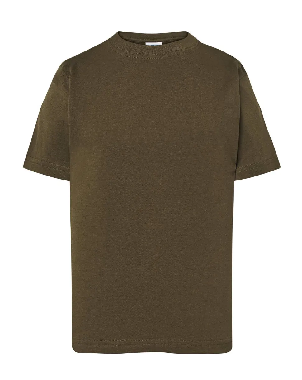 JHK JK154 - T-shirt Enfant Résistant et Confortable 155g