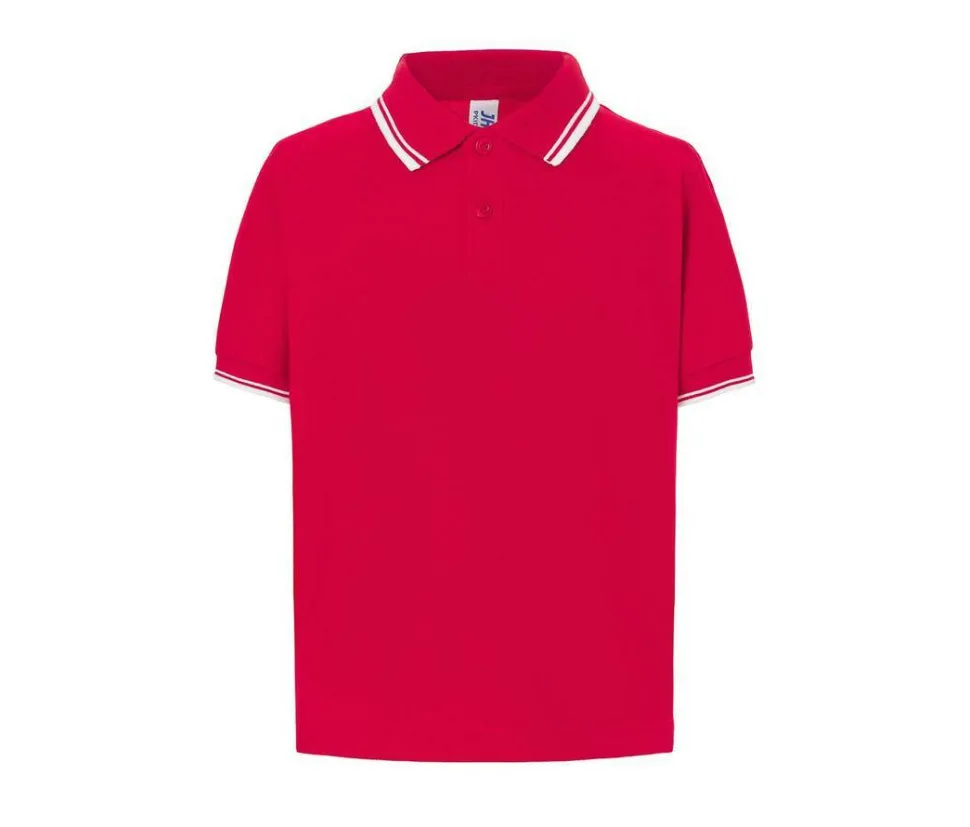 JHK JK205K - Polo enfant contrasté