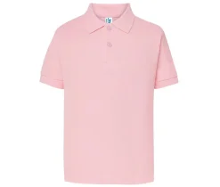 JHK JK210K - Polo Enfant Élégant en Coton Respirant JHK