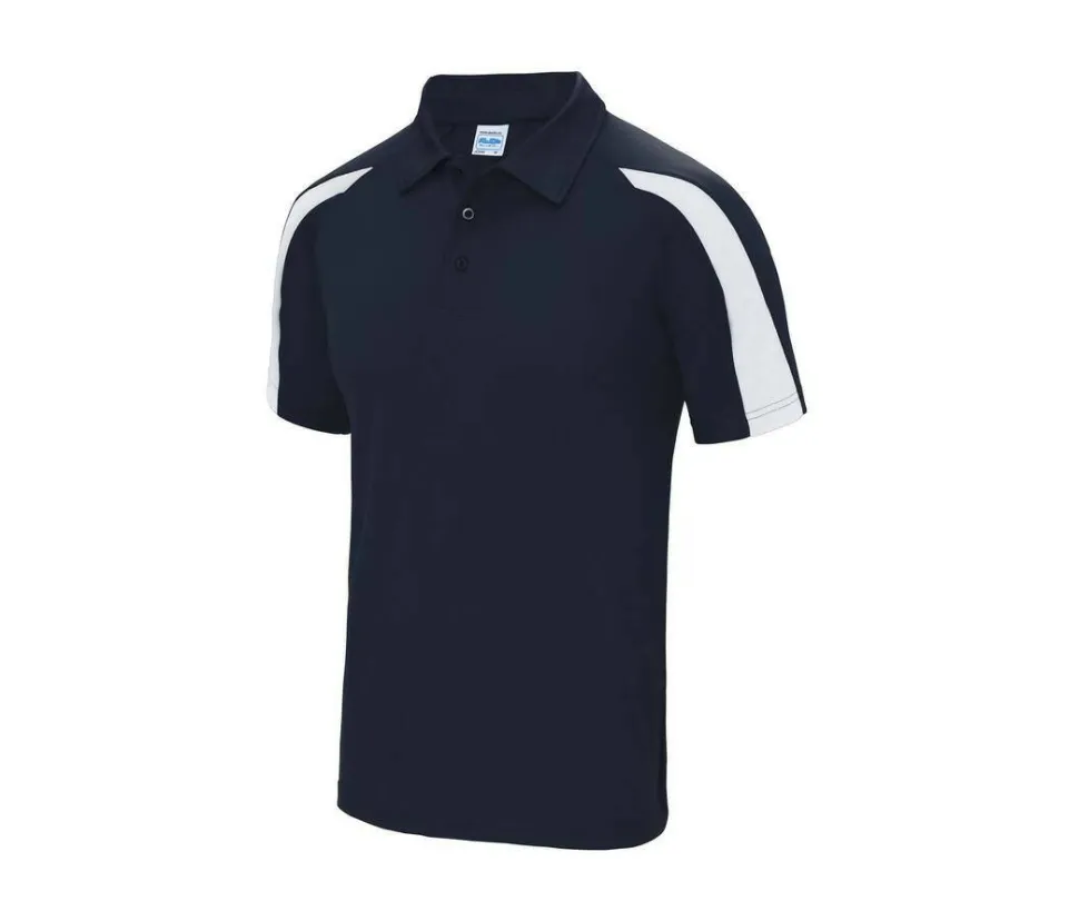 JUST COOL JC043 - Polo de sport contrasté